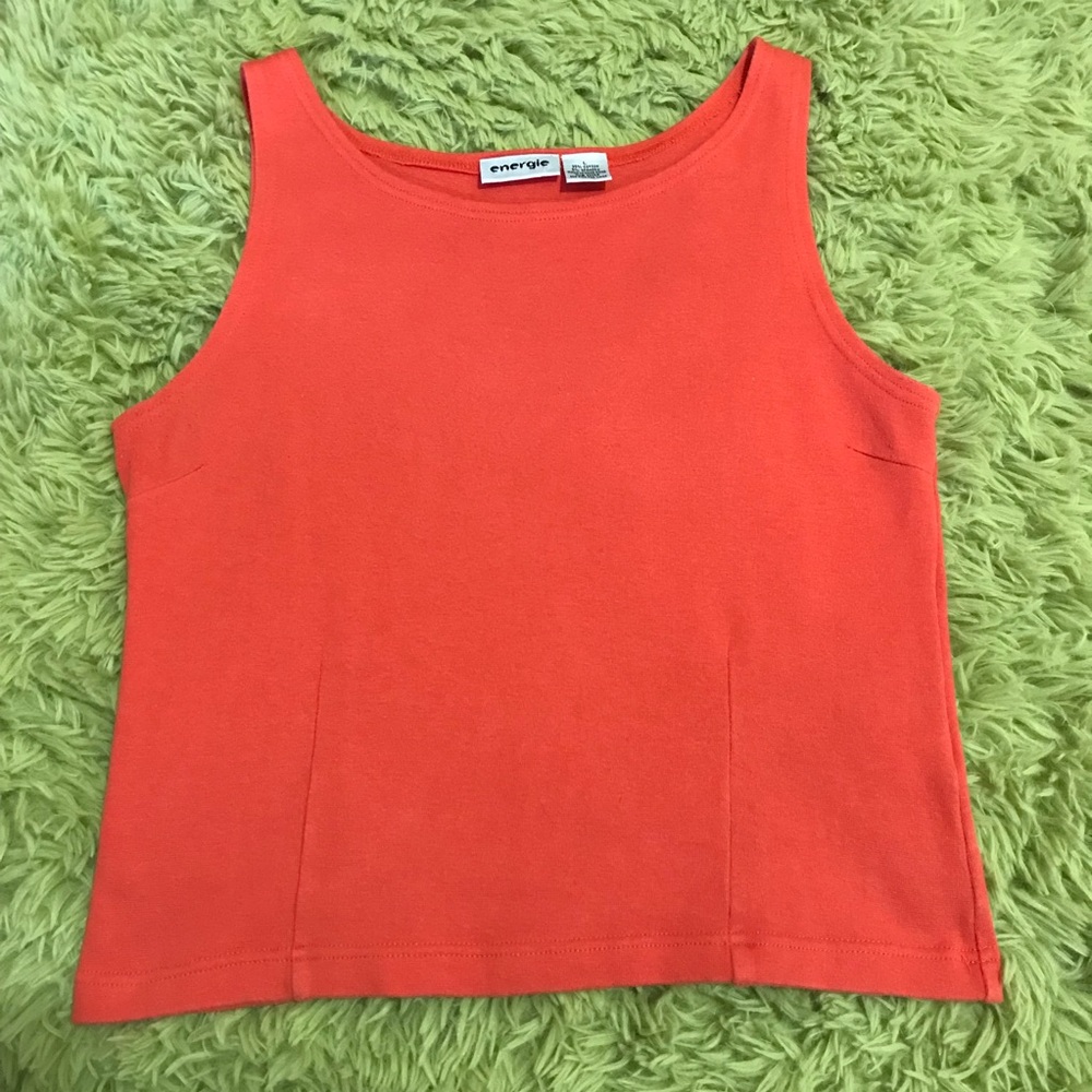 90s Y2k vintage Energie tank top large